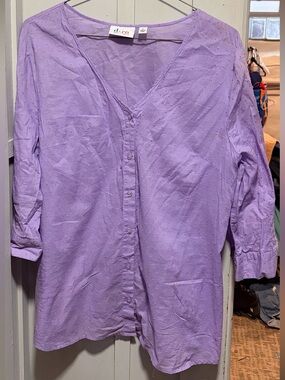 Womens denim & company top size xl